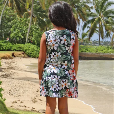 Vintage Hibiscus_Kiki Dress-Back