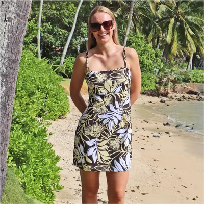Kona Ohia Brown_Halia Dress