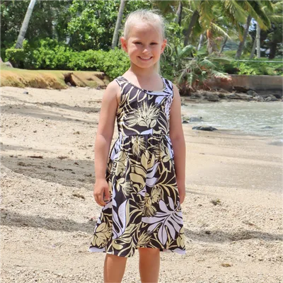 Kona Ohia Brown_Aida Dress