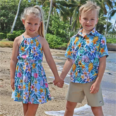 Tropical Treasure_Rota Dress~Island Shirt