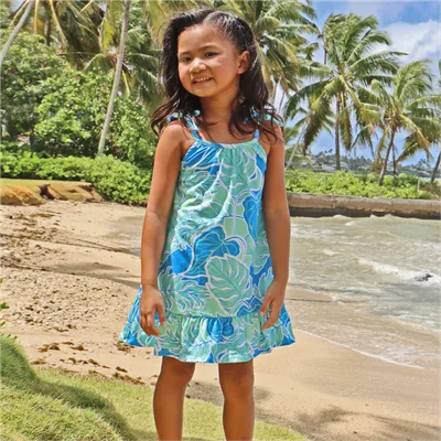 Lagoon Monstera_Coco Dress