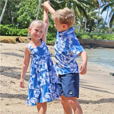 Blue Oasis_Zuri Dress~Island Shirt