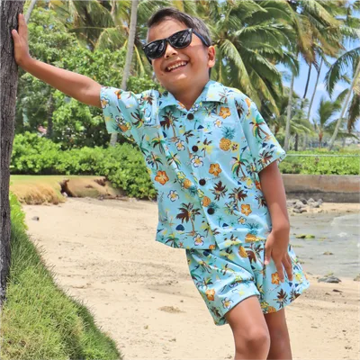Island Palm_Aloha Set