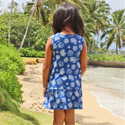 Sea Shells_Kiki Dress-Back