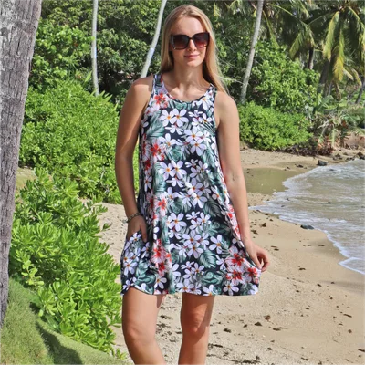 Vintage Hibiscus_Acacia Dress